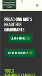 Mobile Screenshot of evangelicalimmigrationtable.com